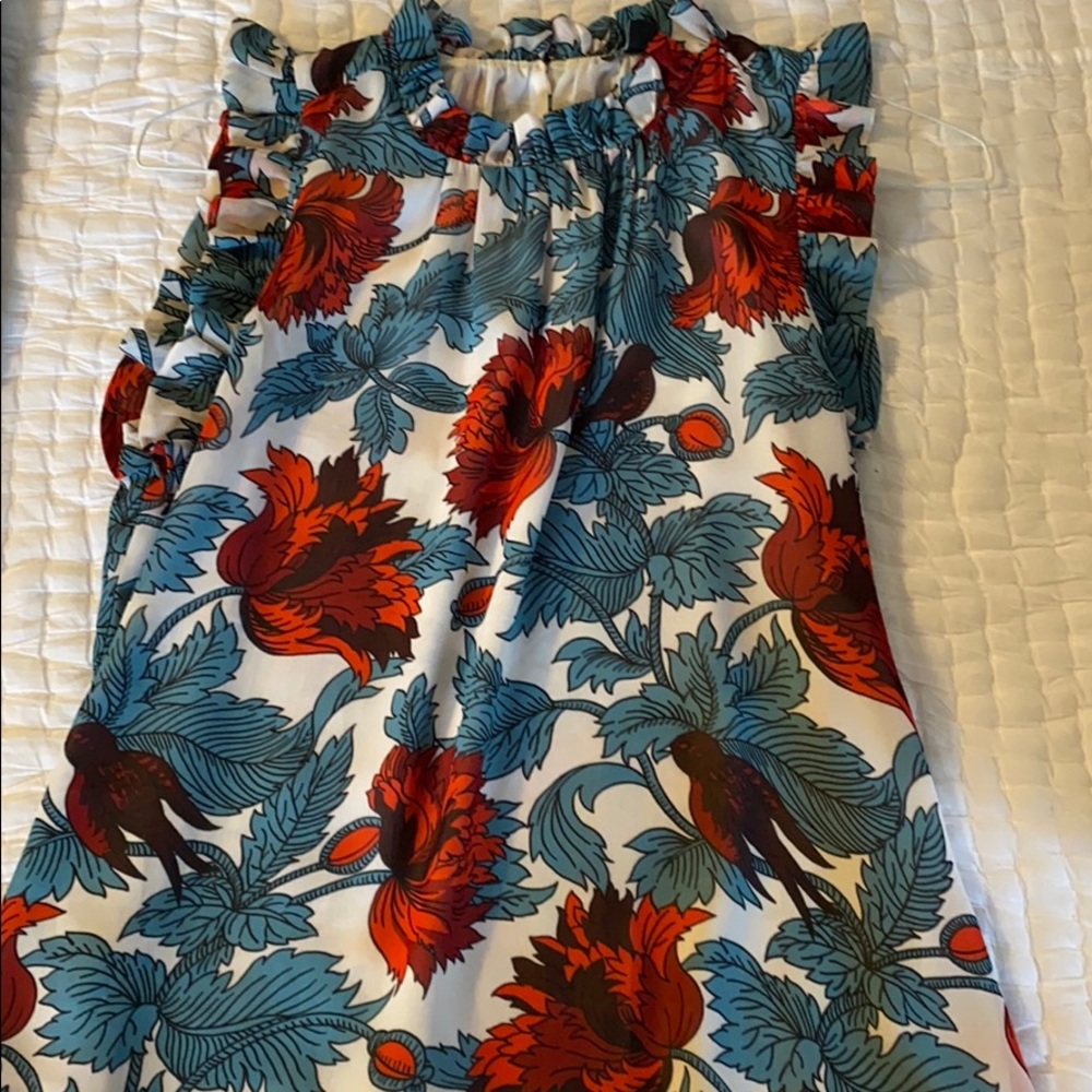 Ann Taylor Sleeveless blouse.